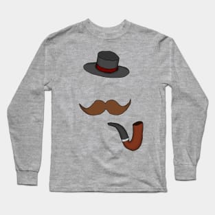 Hipster Stereotype Long Sleeve T-Shirt